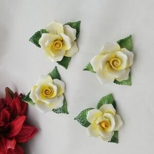 Royal Adderley Porcelain Yellow Rose Flowers